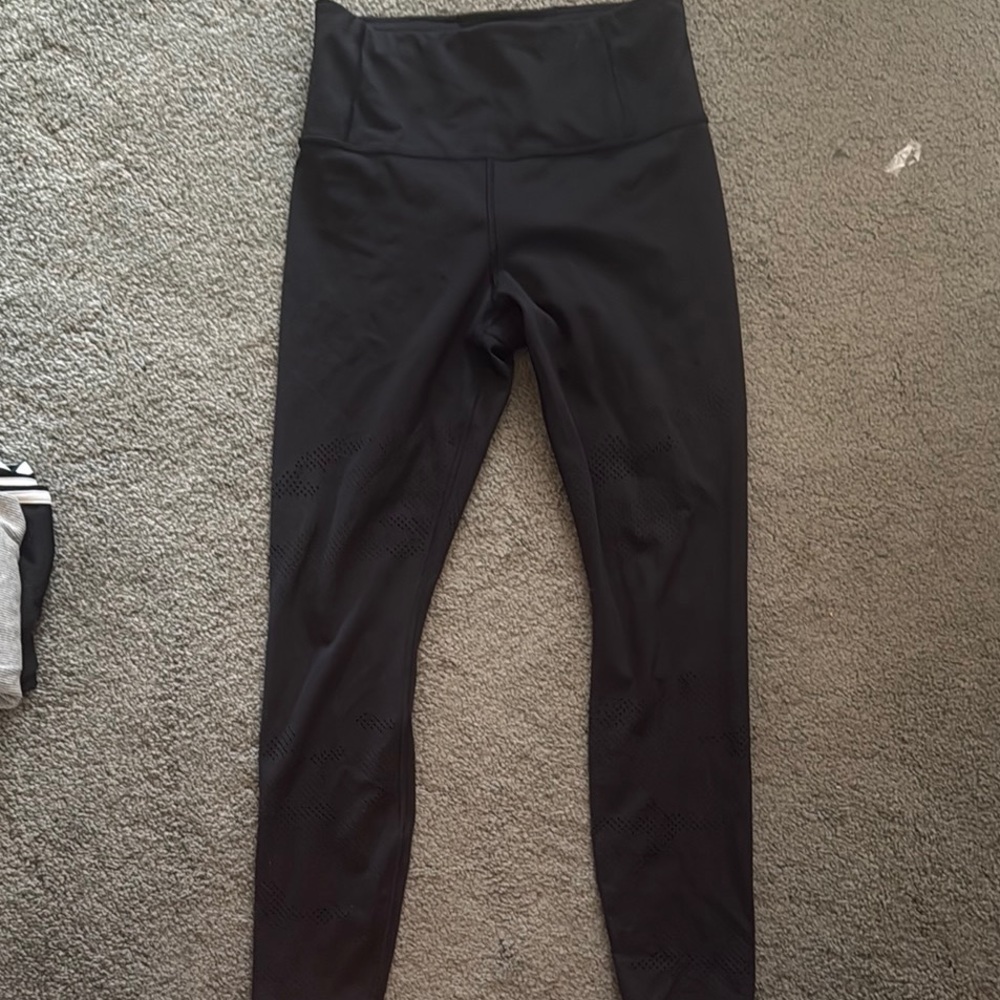 Athleta Black High-Waisted Leggings